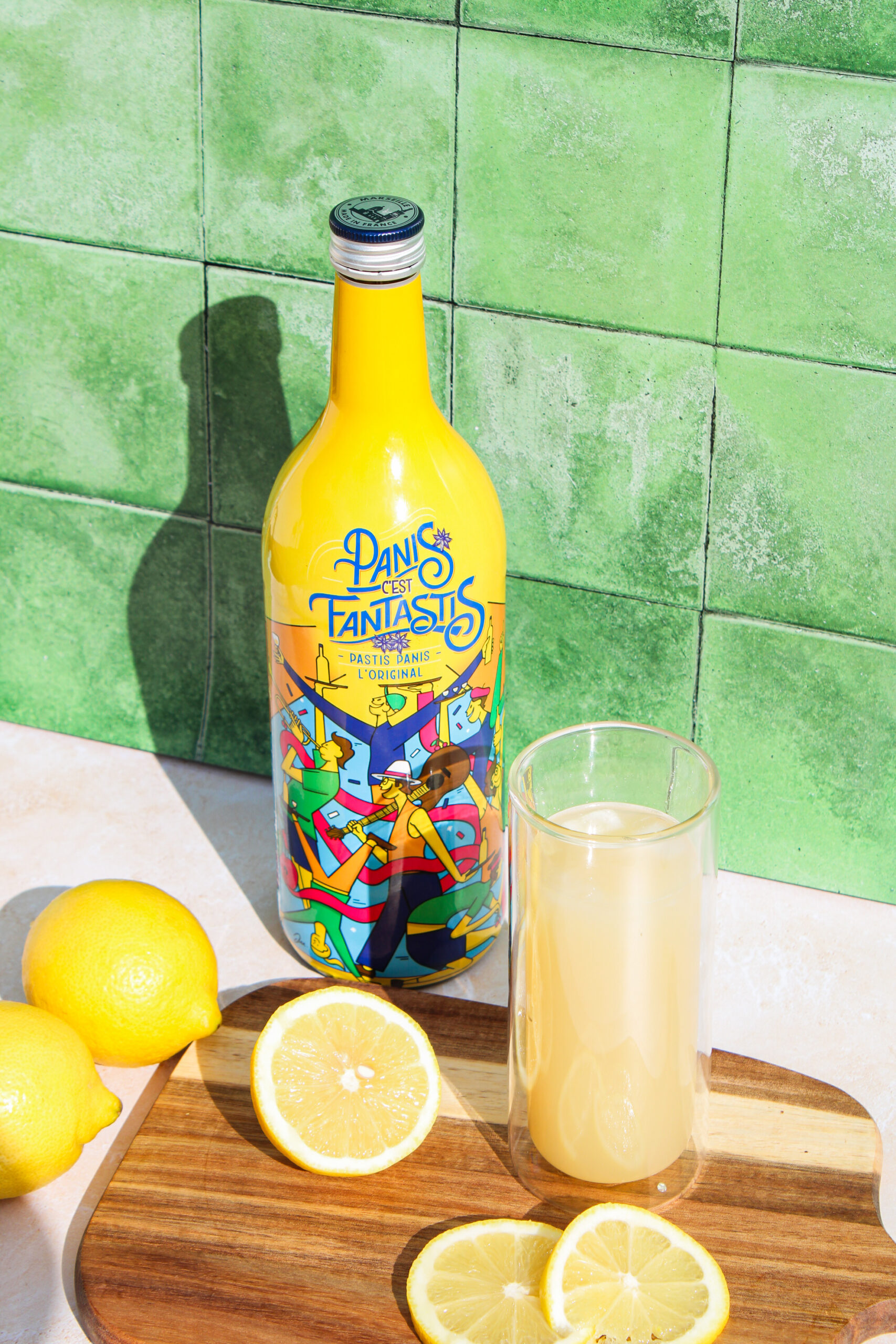 Bouteille + verre 1